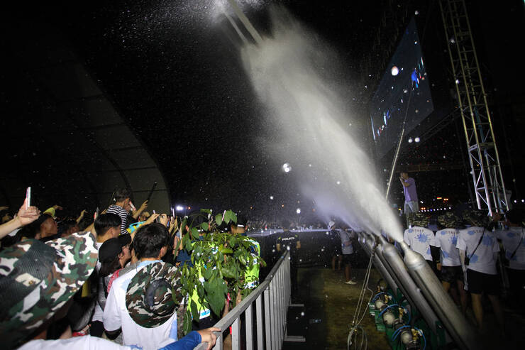 2018 정남진장흥 물축제 개막식