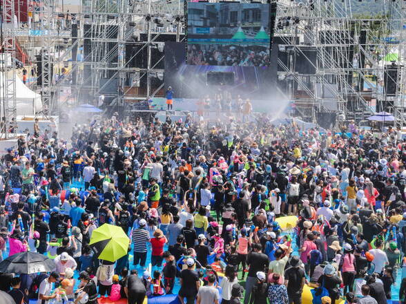 제16회 정남진 장흥 물축제 지상최대물싸움 