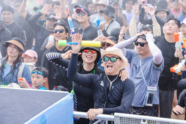 제16회 정남진 장흥 물축제 지상최대물싸움