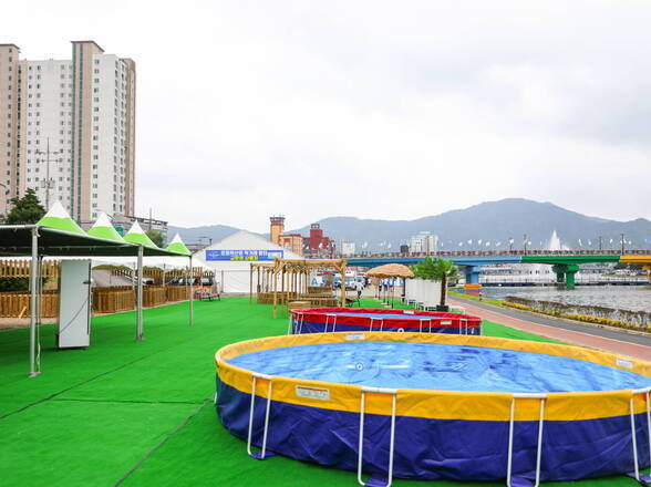 제12회 정남진장흥물축제 현장 사진(쁠라주2)