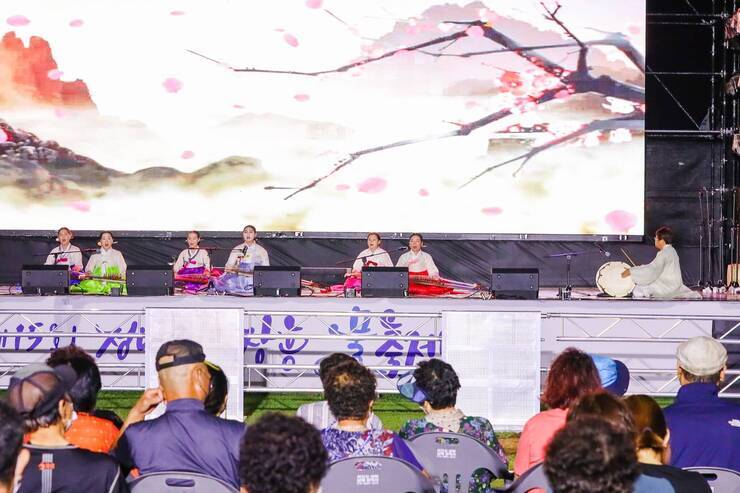 제15회 정남진 물축제 장흥 POP 콘서트 사진입니다.