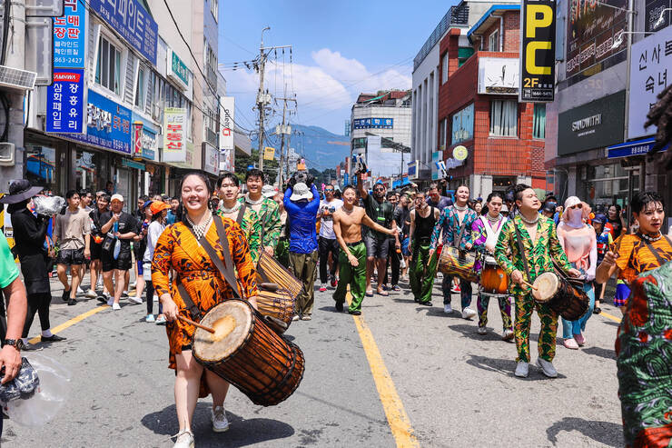 2023년 제16회 정남진 장흥 물축제 물축제 살수대첩