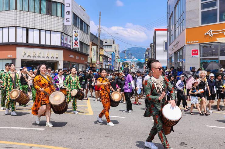2023년 제16회 정남진 장흥 물축제 물축제 살수대첩