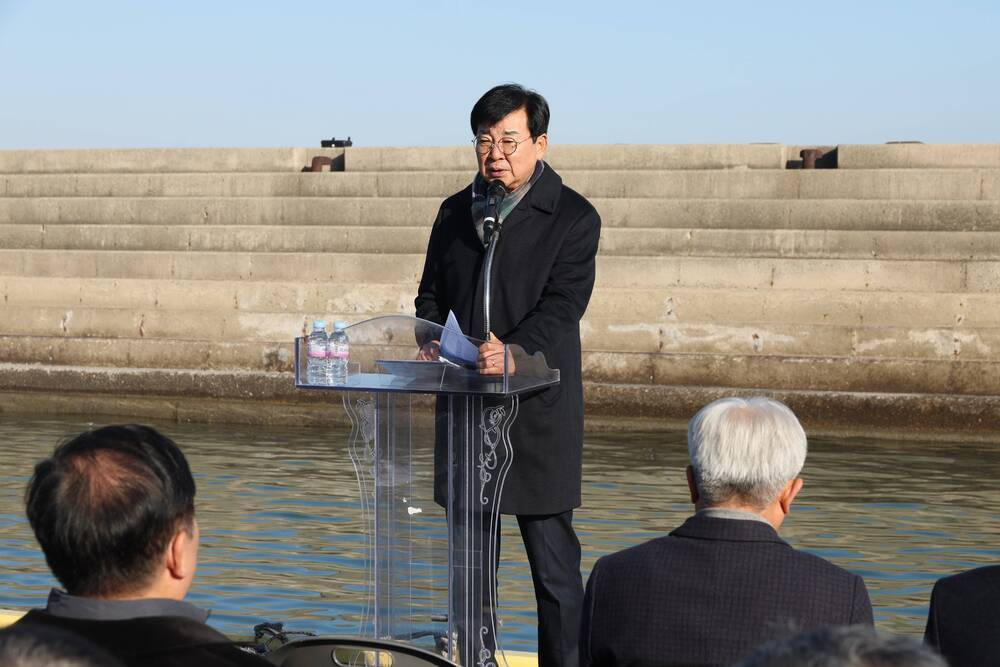 장흥군 다목적행정선『장흥통일호』취항식(3)